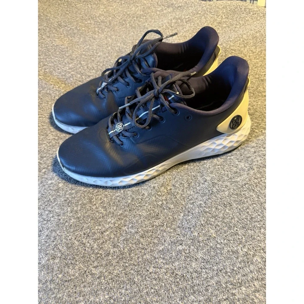 G/Fore MG4+ Golf Shoes Mens Twilight / Navy Blue Size 11 Pray for Birdies